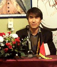 محترم بشیر "رحیمی " در حال تحلیل شعر محترم بشیر "رحیمی " در حال تحلیل شعر