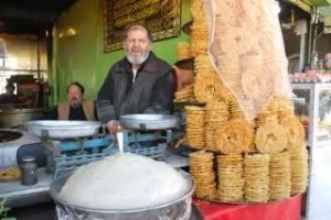 دکان جلبی وماهی و علیم پزی  