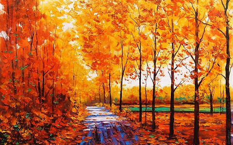 autumn-trees-oil-painting-nature